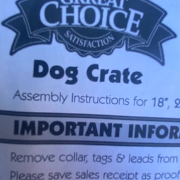 Kong Dog 3 Durable Dog Crate Kennel Folding Metal Pet Cage 2 Door